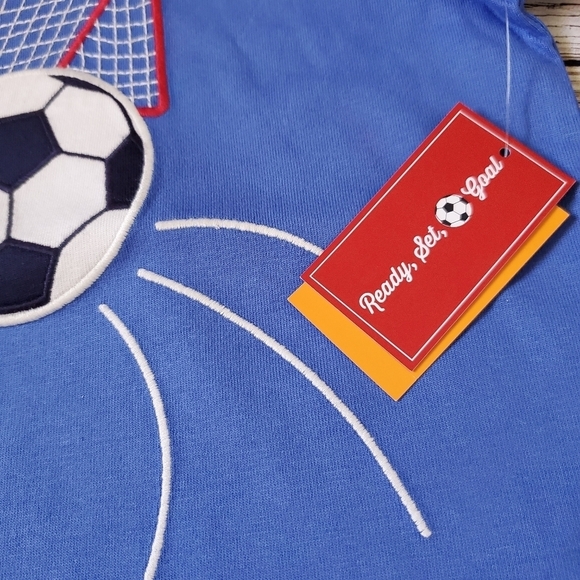 Embroidered Soccer T-Shirts Ready, Set, Goal Collection - Picture 6 of 14